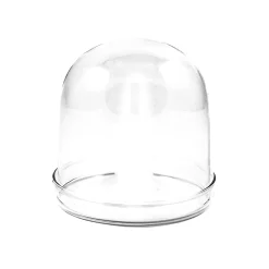 Portuguese Tableware 2 x Large Domed Glass Cloche, 11cm dia Hot