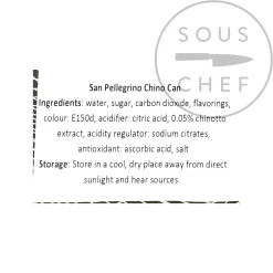 San Pellegrino 24 x 330ml Chino Can Sale