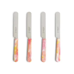 Allday Goods Set of 4 Fruit Salad Table Knives, 11.5cm New