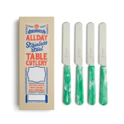 Allday Goods Set of 4 Maldon Table Knives, 11.5cm