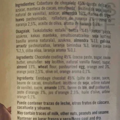 Casa Eceiza Almond Butter Biscuits with Chocolate & Orange, 160g Sale