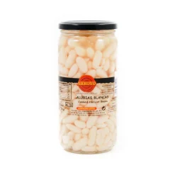 Delicioso Alubia Blanca - Cooked Haricot Beans, 700g