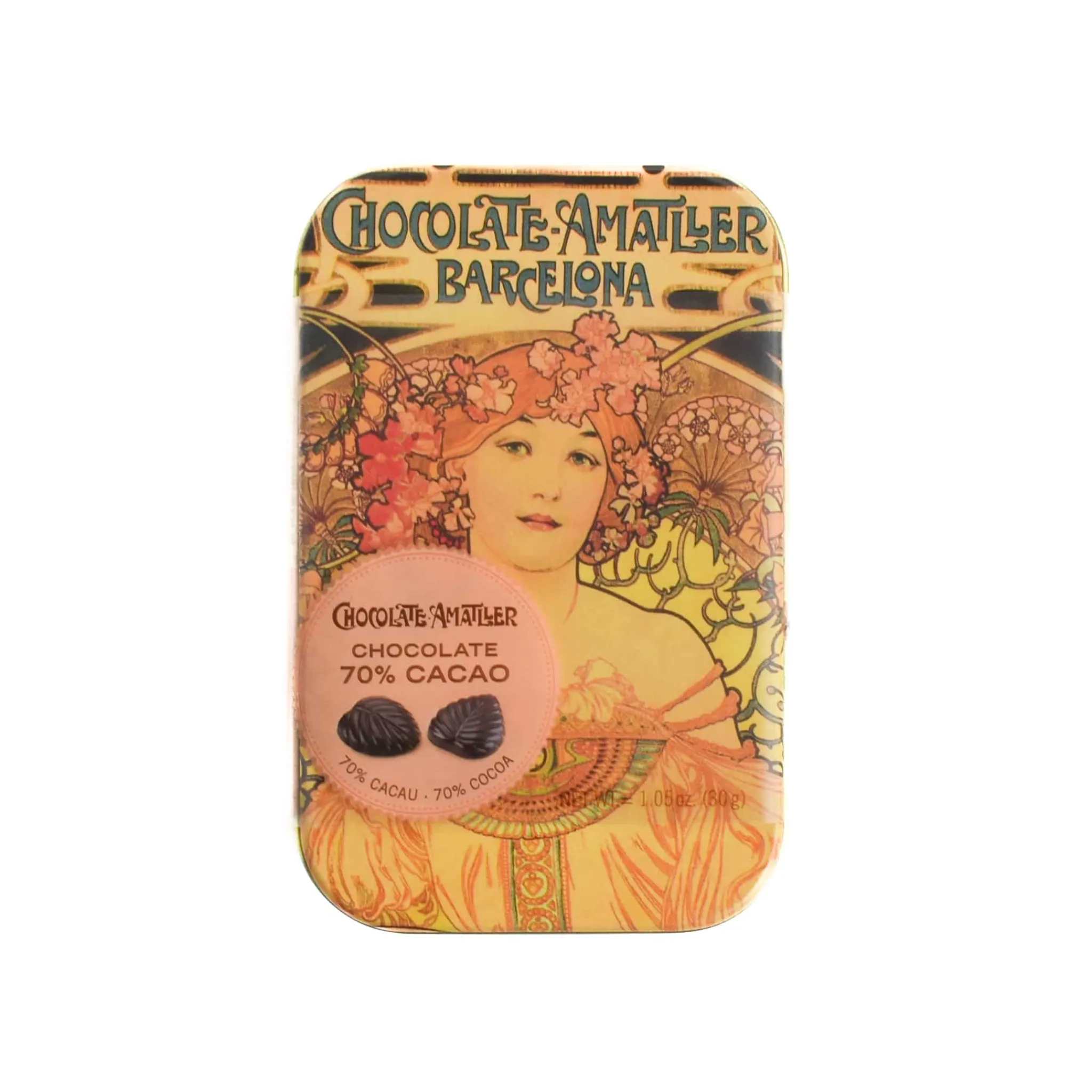 Amatller Dark Chocolate Leaves, 30g Discount