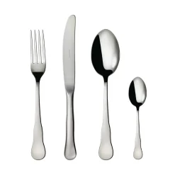 Herdmar Ambar Polished Stainless Steel 4 Piece Place Setting Cutlery Set Discount