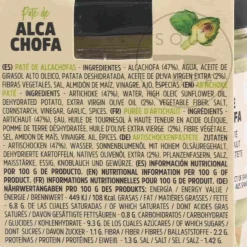 Pate Artesanal Artichoke Pate, 110g Sale