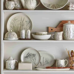 Bloomingville Bea Floral Jar with Lid, 12cm Sale