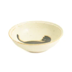Emro Aziatica Black Cat Japanese Bowl, 14cm Sale