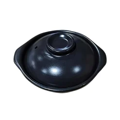 Chinese Cookware Black Clay Cooking Pot, 350ml Hot