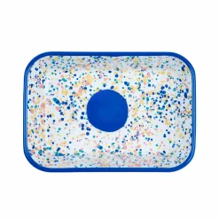 Kapka Enamel Blue Dot Enamel Roasting & Serving Dish Sale