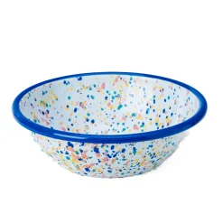 Kapka Enamel Blue Dot Enamel Salad Bowl Best