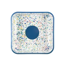 Kapka Blue Dot Enamel Square Roasting & Serving Dish, 21cm Sale