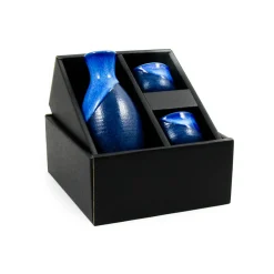 Kiji Stoneware & Ceramics Blue Sake Set Hot