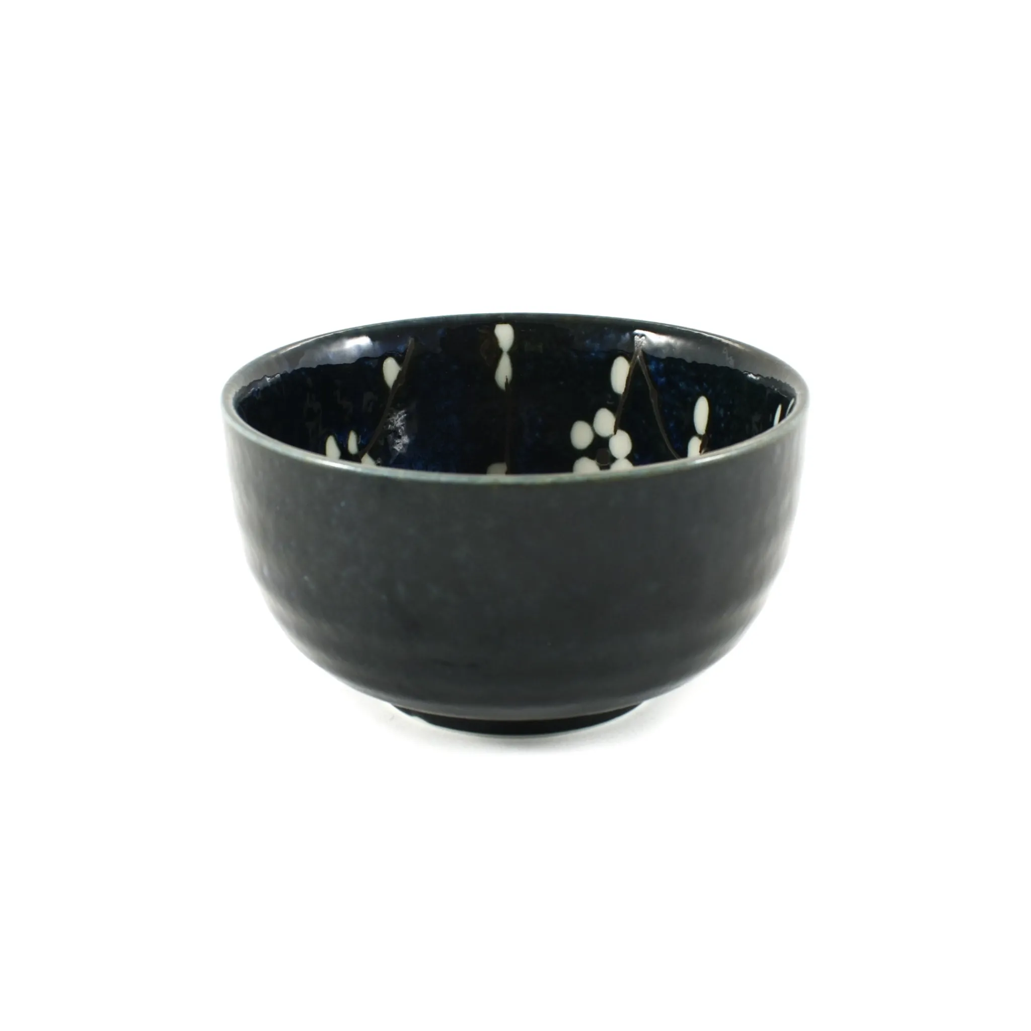 Kiji Stoneware & Ceramics Blue Sakura Rice Bowl, 13cm