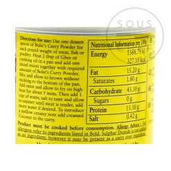Bolst's Curry Powder Mild, 100g New