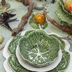 Bordallo Pinheiro Cabbage Dinner Plate, 26cm Hot