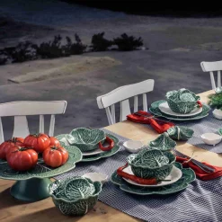 Bordallo Pinheiro Cabbage Dinner Plate, 26cm Hot