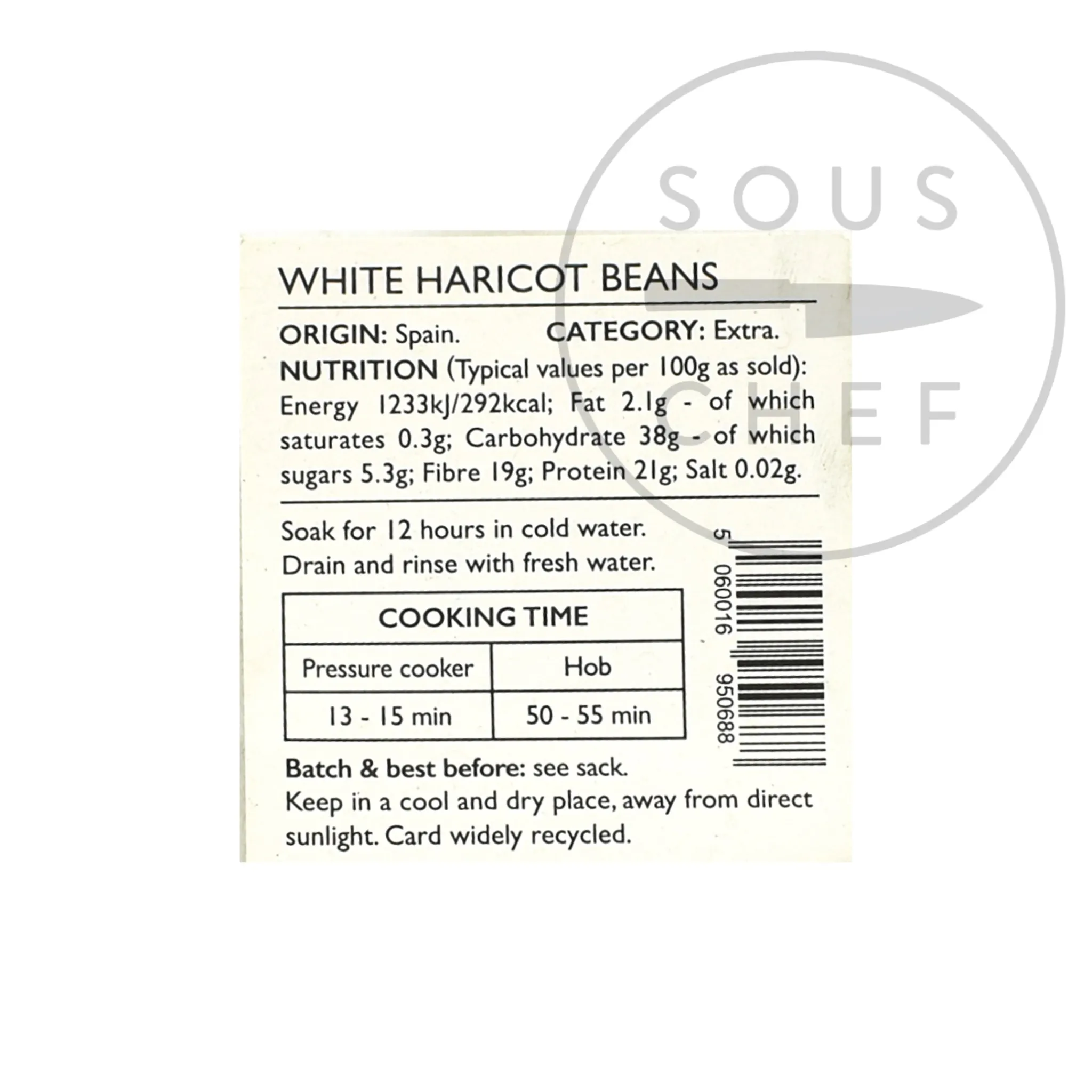 Brindisa Epic Alubia Beans in Cloth Sack, 500g Outlet