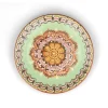 Bulgarian Pottery Bulgarian Troyan Mint Green Dinner Plate, 26cm Clearance