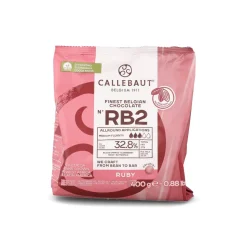 Callebaut Ruby Chocolate Couverture, 400g Sale