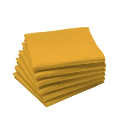 Coucke Cambrai Napkin Mustard Yellow, 45cm Hot