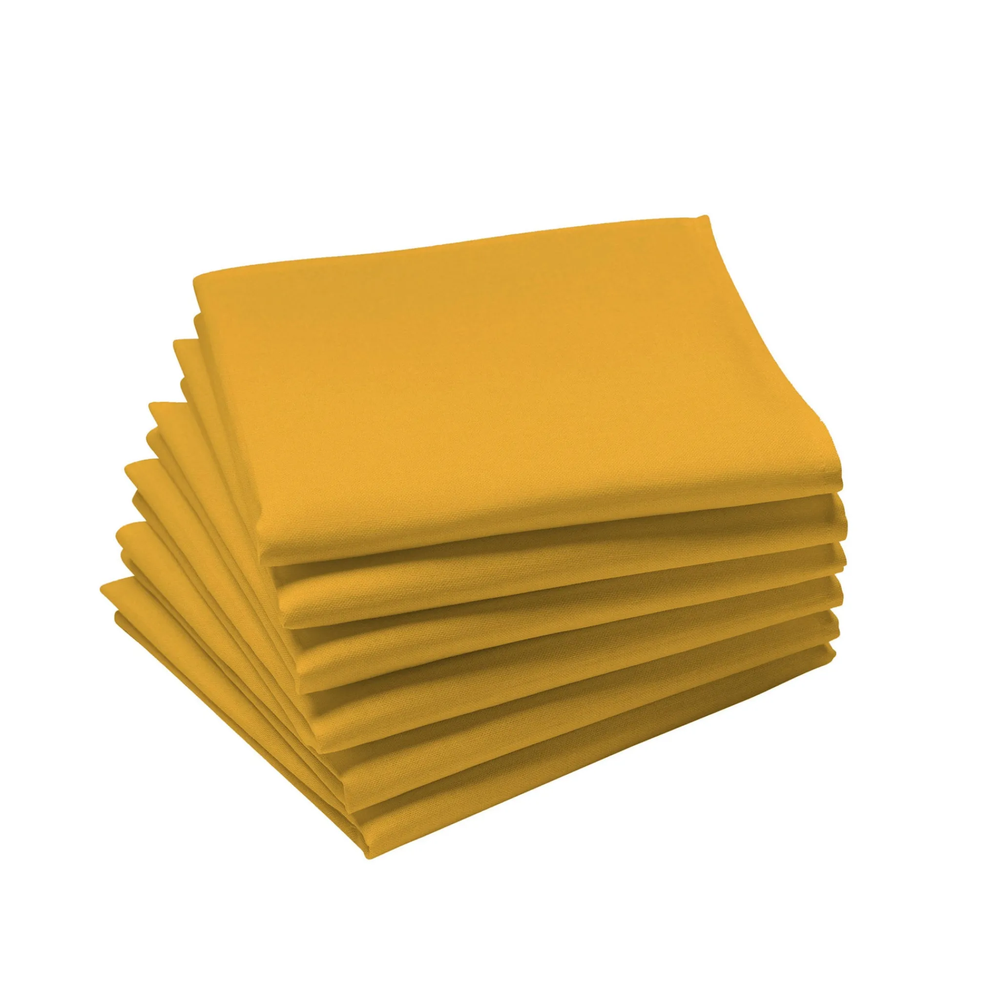Coucke Cambrai Napkin Mustard Yellow, 45cm Hot