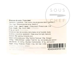 Japanese Ingredients Candied Yuzu Peel, 30g Sale