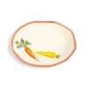 &Klevering Carrot Ceramic Platter, 40cm Outlet