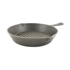 Kitchencraft Cast Iron Grill Pan, 24cm Clearance