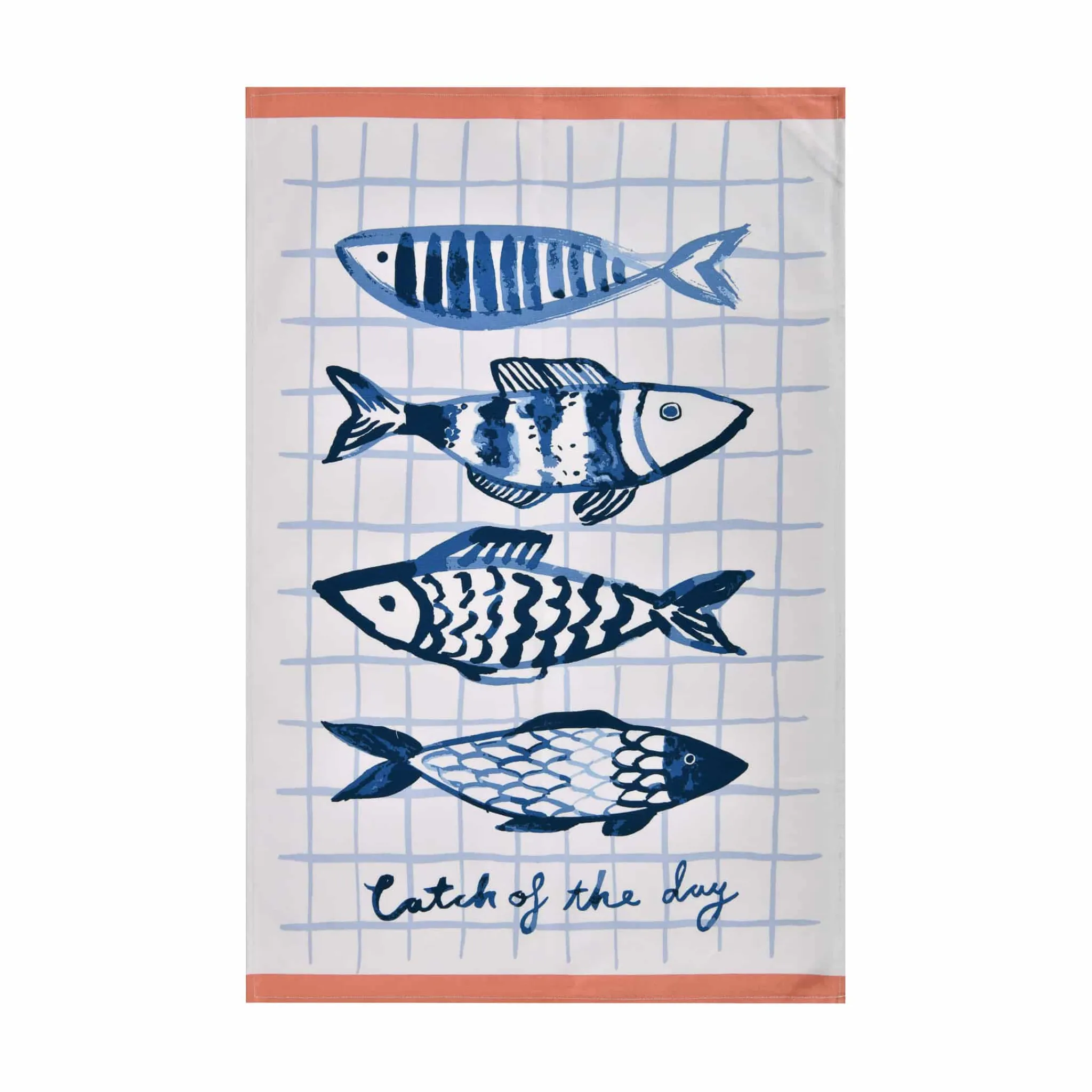 Ulster Weavers Catch of the Day Fish Tea Towel Online