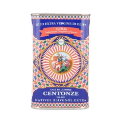 Centonze PGI Sicilian Extra Virgin Olive Oil in Tin, 500ml New
