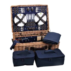 Les Jardin de la Comtesse Champs-Elysees Navy Picnic Hamper Hot