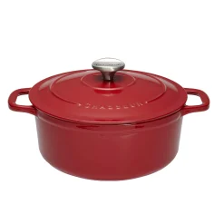 Chasseur Red Cast Iron Dutch Oven, 28cm Outlet