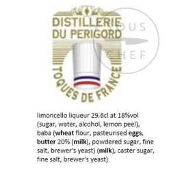 Distillerie du périgord Cherry Rocher Babas in Limoncello, 380g Best