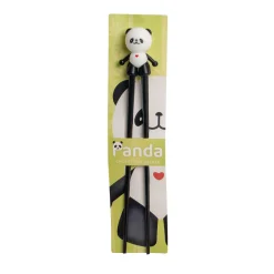 Kiji Stoneware & Ceramics Children's Chopstick Helper, Panda Discount