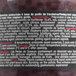 Christine Le Tennier Raspberry Flavour Pearls New