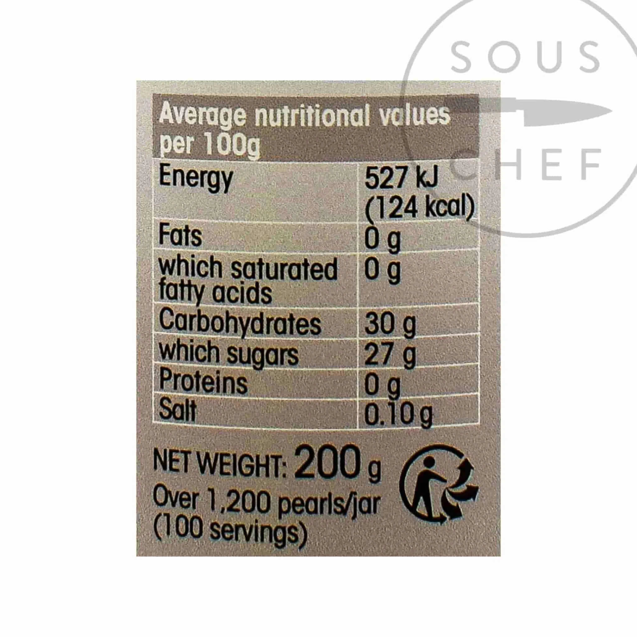 Christine Le Tennier White Balsamic and Black Truffle Flavor Pearls Discount