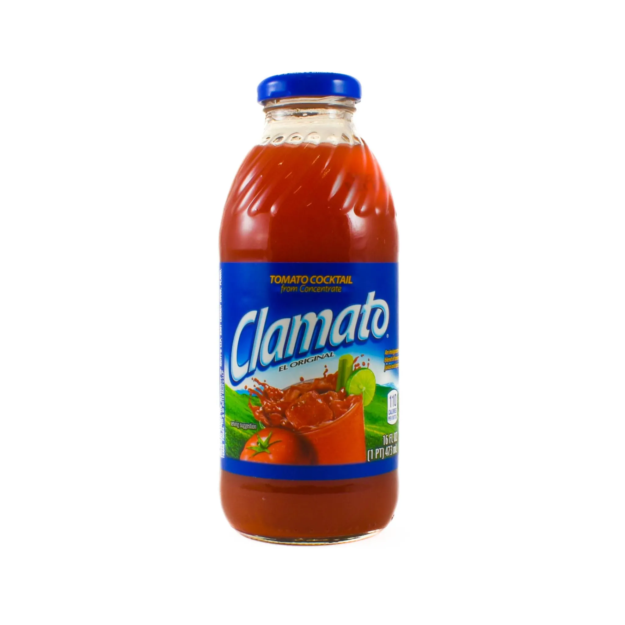 Clamato Tomato Cocktail Glass Bottle Best