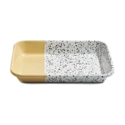 Kapka Enamel Colour Pop Enamel Roasting and Serving Dish, Yellow New