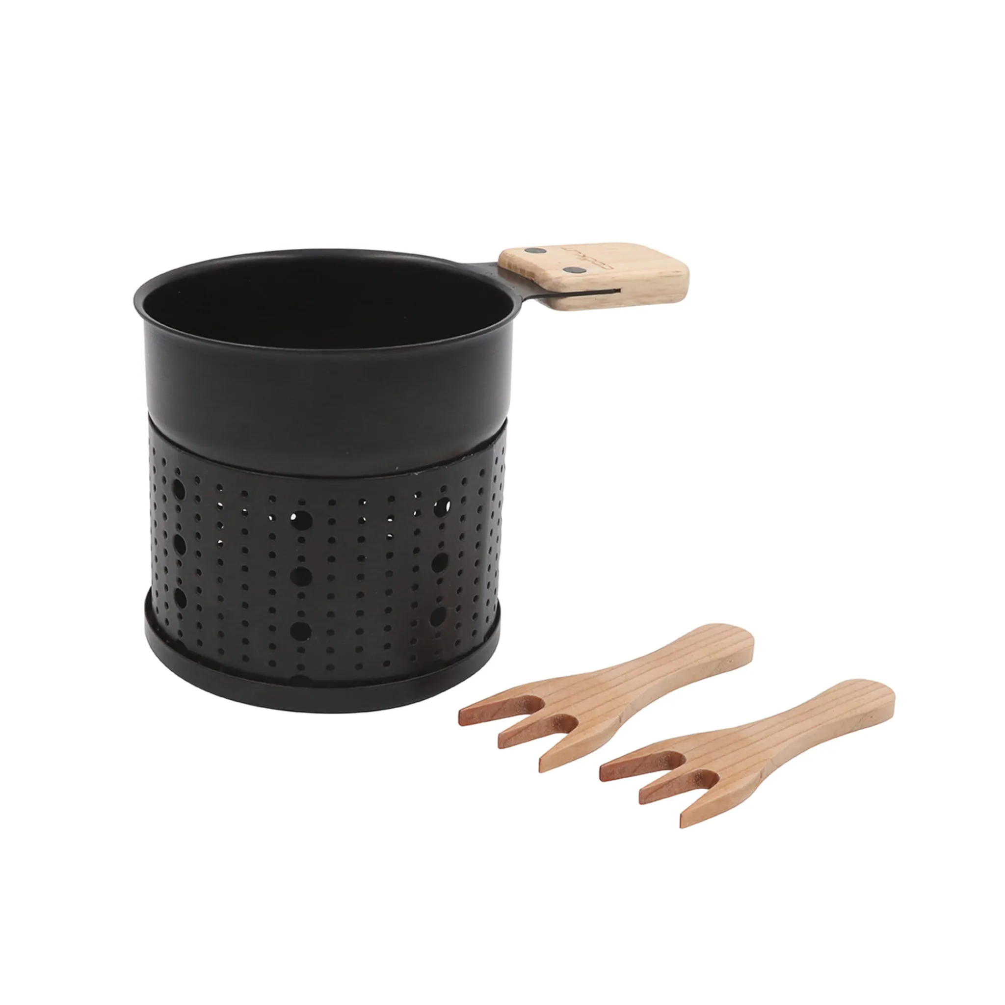 Cookut Chocolate Fondue with Tealight, Black Hot