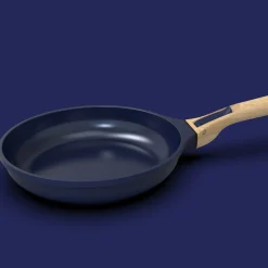 Cookut Lightweight Non-Stick 3 Piece Cookware Set with Detachable Handles, Blue, BPA-Free Best