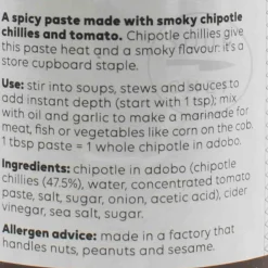 Cool Chile Co Chipotle in Adobo Paste, 170g Outlet