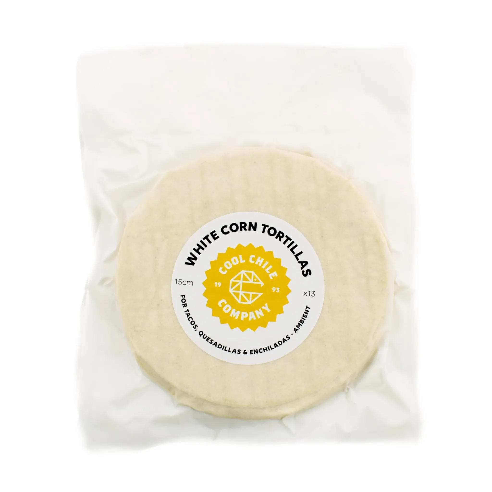 Cool Chile Co White Corn Tortillas Clearance