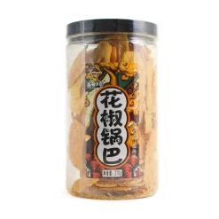 Wumingxiaozu  Crackers with Sichuan Pepper - Hot & Spicy Flavour, 210g Hot