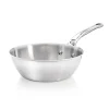 De Buyer Affinity Stainless Steel Curved Saute Pan