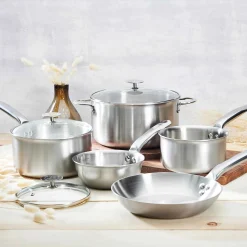 De Buyer Alchimy 5 Piece Cookware Set with Lids Discount