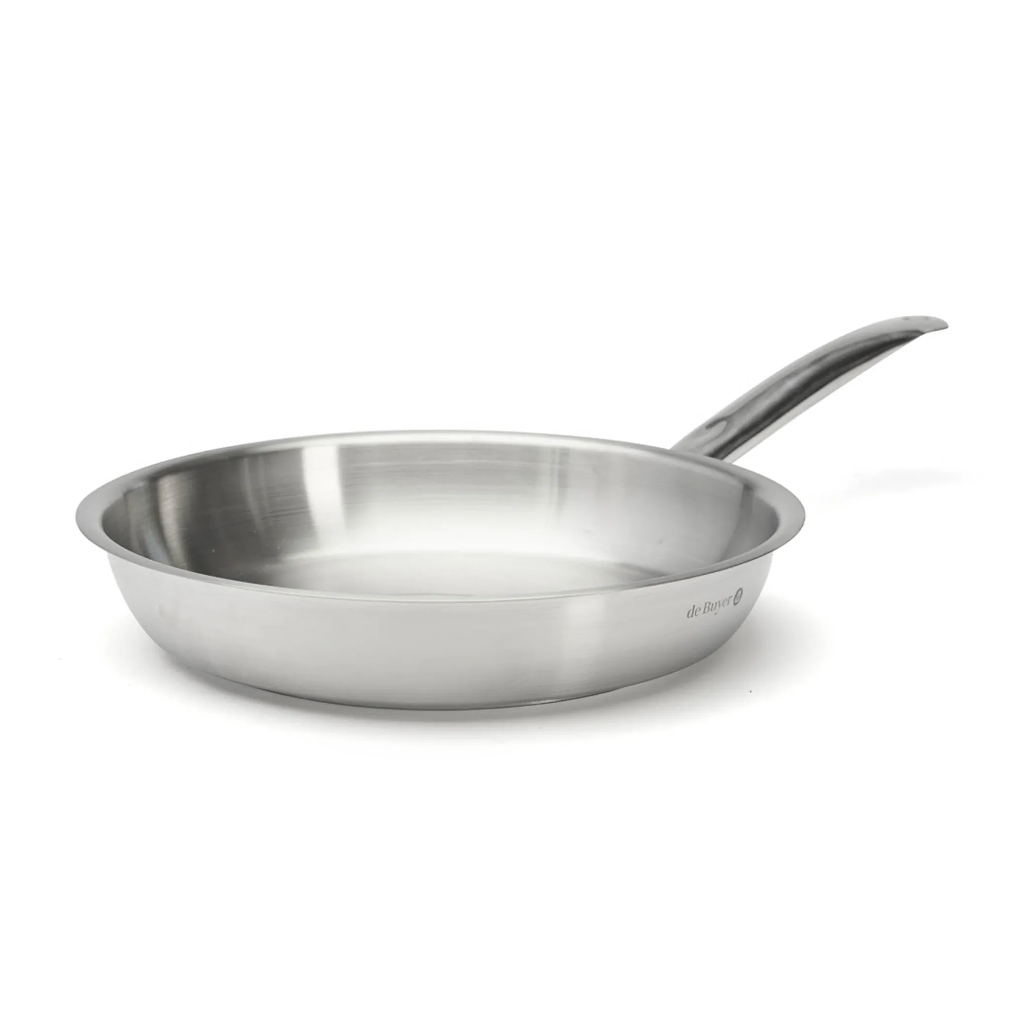 De Buyer Prim Appety Stainless Steel Frying Pan, 28cm Hot
