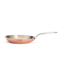 De Buyer Prima Matera Induction Copper Frying Pan with Stainless Steel Handle New