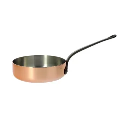 De Buyer Prima Matera Induction-Compatible Copper Saute Pan - Straight Online