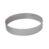 De Buyer Tall Stainless Steel Tart Ring, 24cm