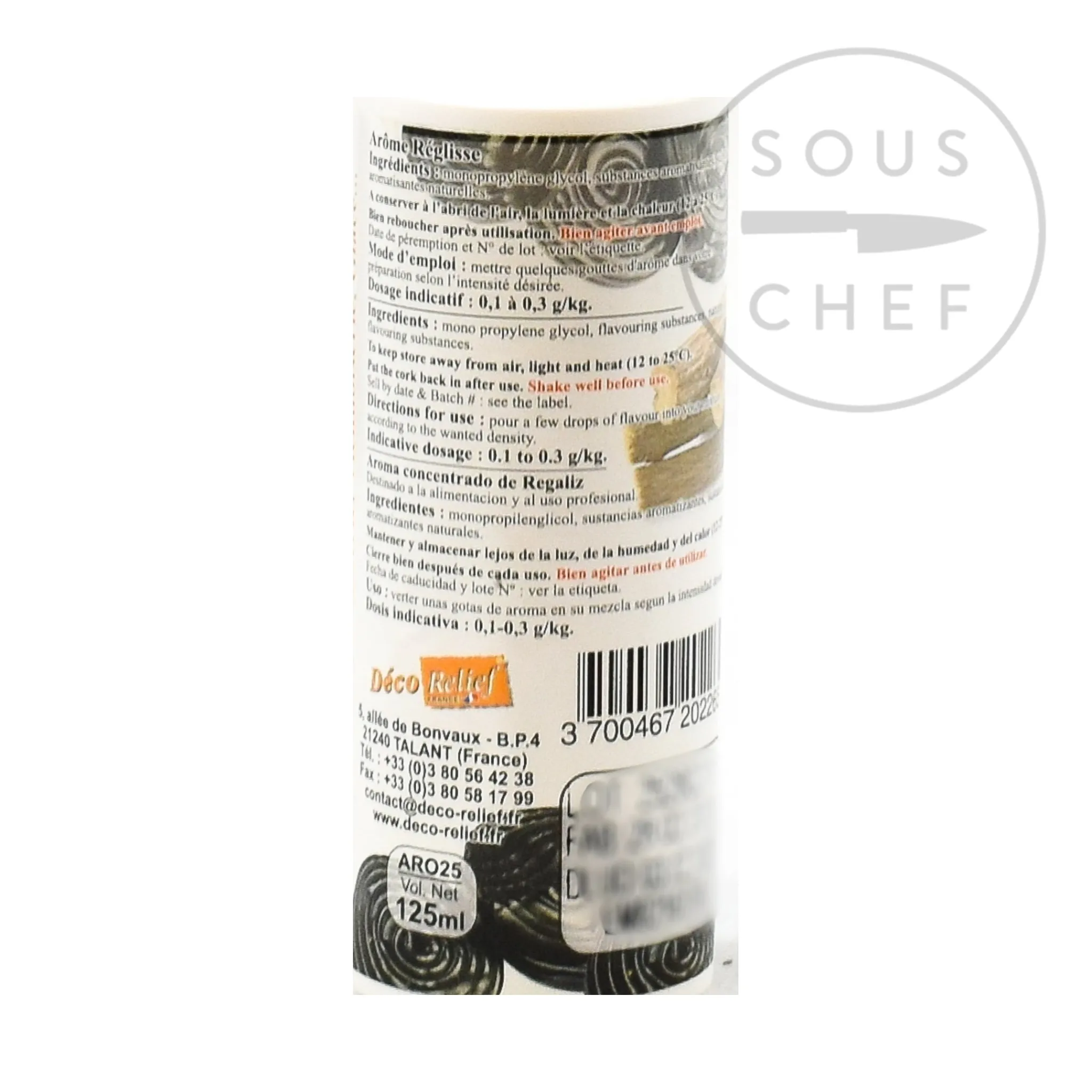 Deco Relief Concentrated Liquorice Flavour, 125ml Sale